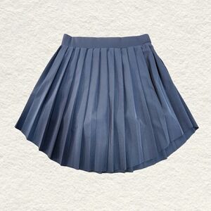 Varley Deep Blue Pleated Skort